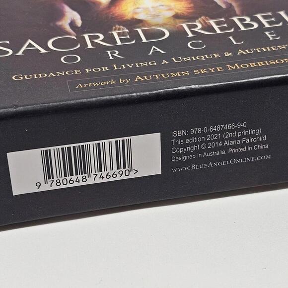 Sacred Rebels Oracle Cards by Alana Fairchild Tarot Fortune Deck With Guidebook - Picture 7 of 8